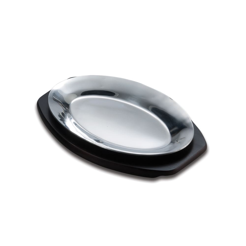 American Metalcraft PLA710 Sizzle Platter, 10 1/2" x 7", Mirror Finish, Aluminum