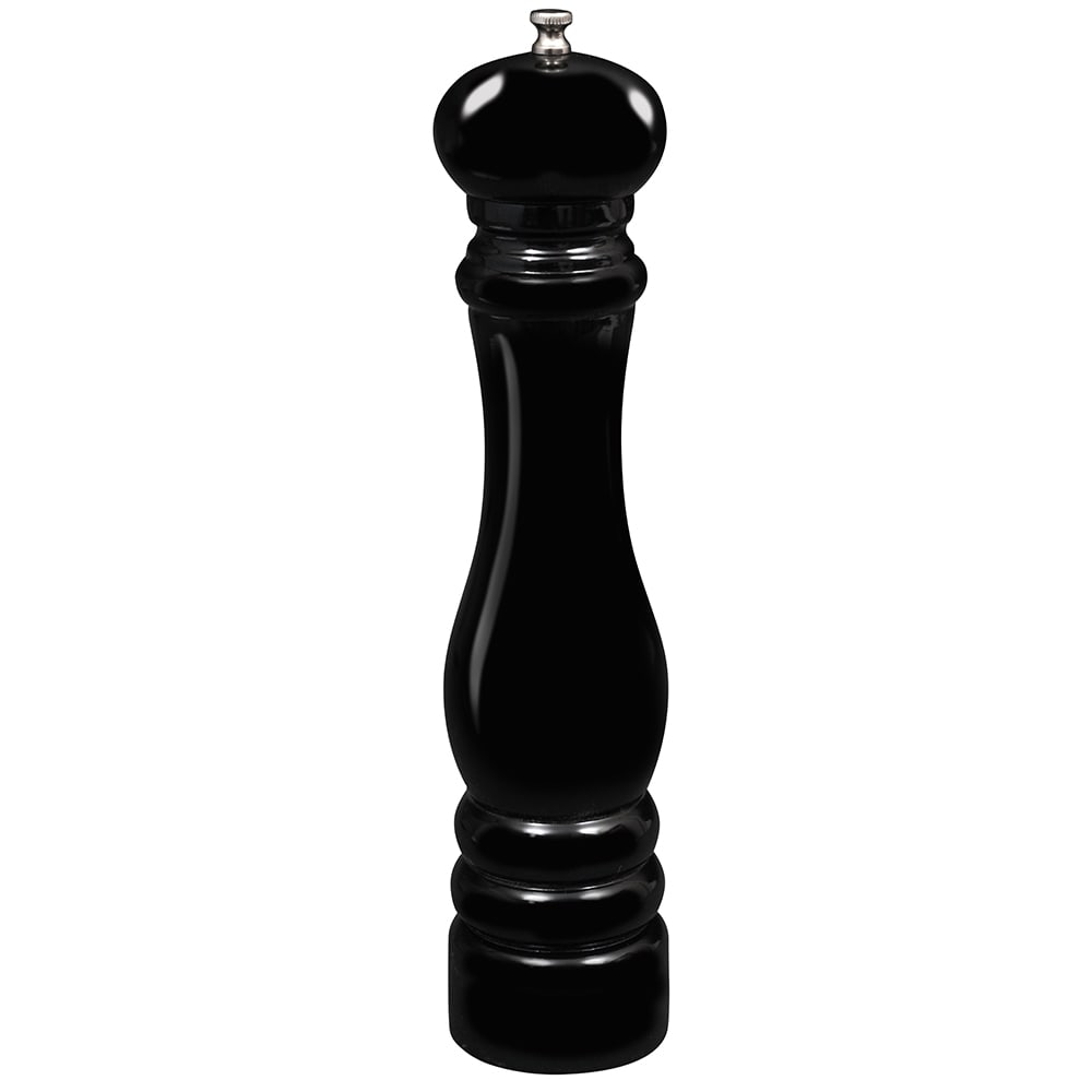 American Metalcraft PMBL12 12"H Pepper Mill - Wood, Black