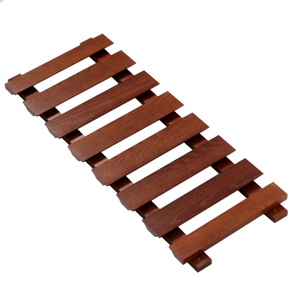 American Metalcraft RG5341 Glass Rack, Wood, Espresso