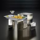 American Metalcraft RSH1 3 Piece Riser Set, Hammered/Stainless thumbnail 2