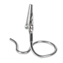 American Metalcraft SAC35 3 1/2" Alligator Clip Card Holder w/ S Design & Swirly Base, Chrome thumbnail 2