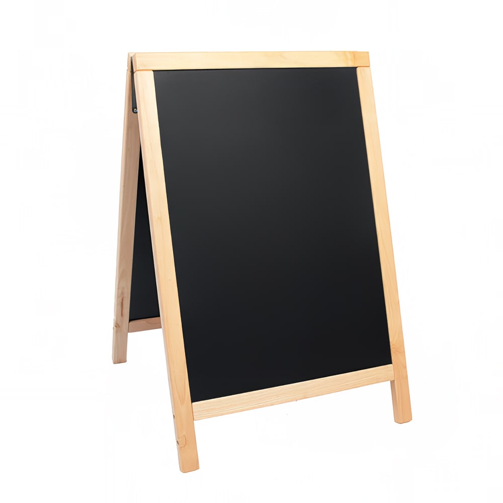 American Metalcraft SBDB85 Medium Sandwich Board w/ Double Side, 21 1/2" x 33 1/2", Wood