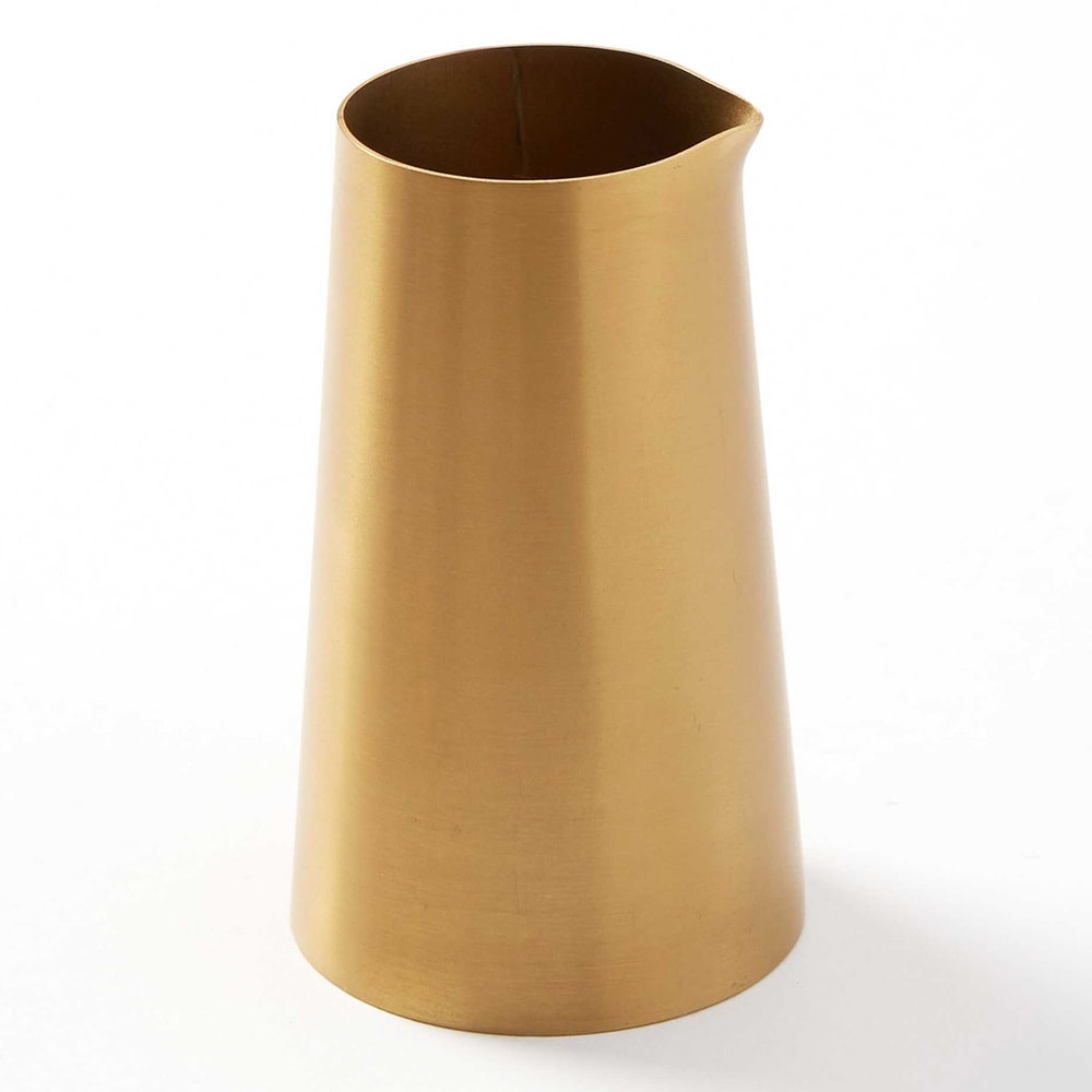 American Metalcraft SCMG4 4 1/2 oz Evolution™ Creamer - Stainless Steel, Satin Gold