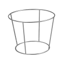 American Metalcraft SDRCK 1 Tier Display Rack, Large, Stainless thumbnail 2