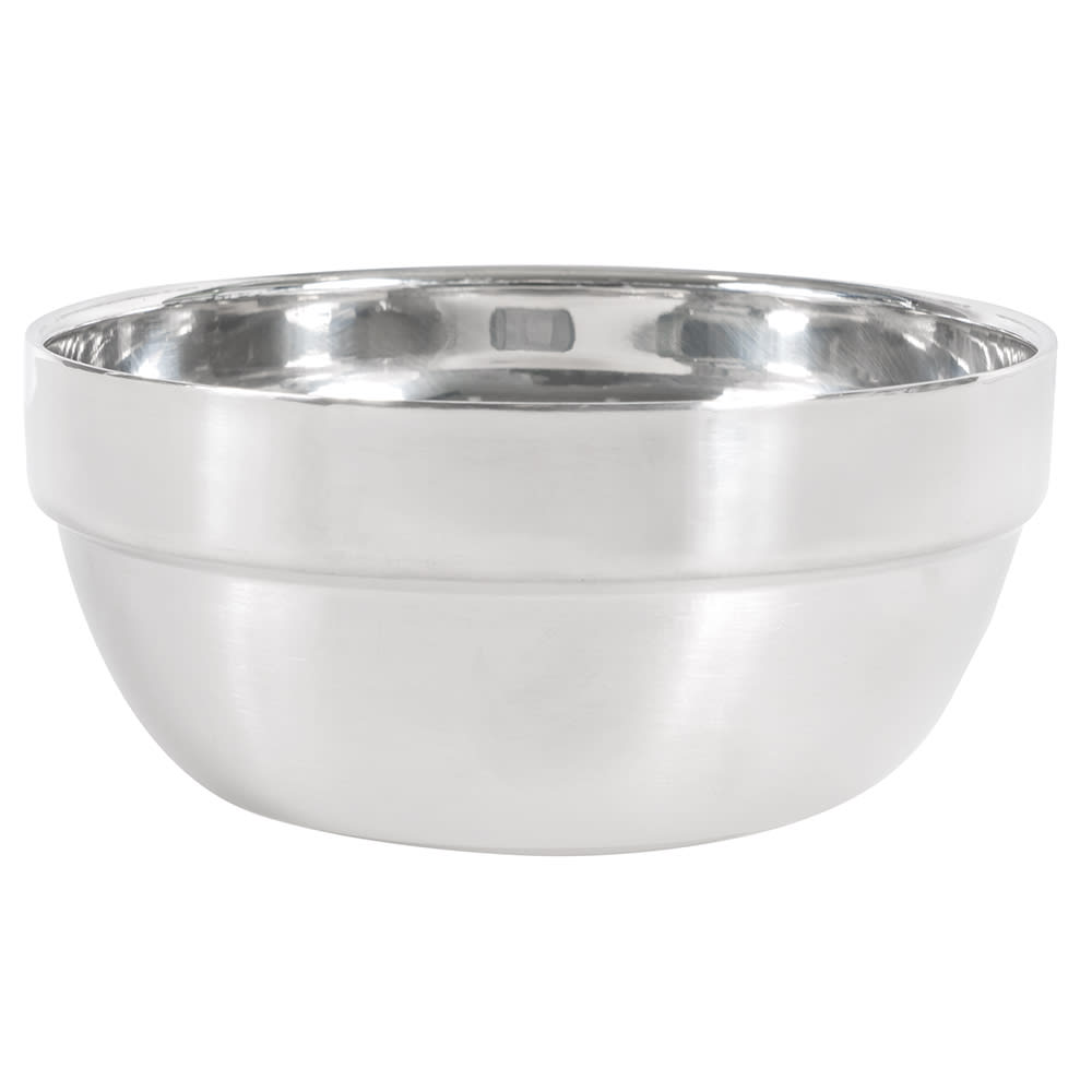 American Metalcraft SDWB40 8 oz Stackable Bowl - Mirror/Satin-Finish Stainless