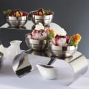 American Metalcraft SDWB40 8 oz Stackable Bowl - Mirror/Satin-Finish Stainless thumbnail 6