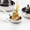 American Metalcraft SHSP41 13 oz Stainless Sauce Pot - 4 3/4" x 1 3/8" thumbnail 7