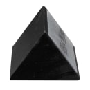 American Metalcraft SIGNW5 Hot Water Table Tent Sign - 1 3/4" x 3", Silver/Black Wood thumbnail 3