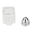 American Metalcraft SP125 1/2 oz Salt/Pepper Shaker - Glass, 2"H thumbnail 3