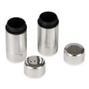 American Metalcraft SP29 1 oz  Salt & Pepper Shaker Set - Stainless Steel, 3"H thumbnail 3