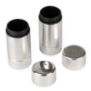 American Metalcraft SP35 1 1/2 oz  Salt & Pepper Shaker Set - Stainless Steel, 3 1/2"H thumbnail 3