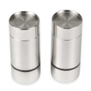 American Metalcraft SP35 1 1/2 oz  Salt & Pepper Shaker Set - Stainless Steel, 3 1/2"H thumbnail 4