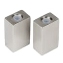 American Metalcraft SP4 2 oz Salt & Pepper Shaker Set - Stainless Steel, 2 1/2"H thumbnail 3