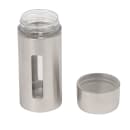 American Metalcraft SP6 1 oz Salt & Pepper Shaker Set - Stainless Steel, 3 1/4"H thumbnail 4