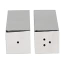 American Metalcraft SPDX33 2 oz Salt & Pepper Shaker Set - Stainless Steel, 3 3/4"H thumbnail 3