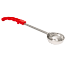 American Metalcraft SPN2 2 oz Ladle Style Solid Bowl, 2 1/2 in, Grip Handle, Red thumbnail 2