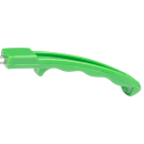 American Metalcraft SPN4 4 oz Ladle Style Solid Bowl, 3 3/8 in, Grip Handle, Green thumbnail 4