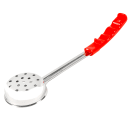 American Metalcraft SPNP2 2 oz Ladle Style Perforated Bowl, 2 1/2 in, Grip Handle, Red thumbnail 5
