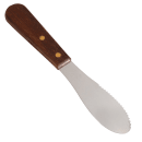 American Metalcraft SPR725 8" Sandwich Spreader w/ Wooden Handle, Stainless thumbnail 2