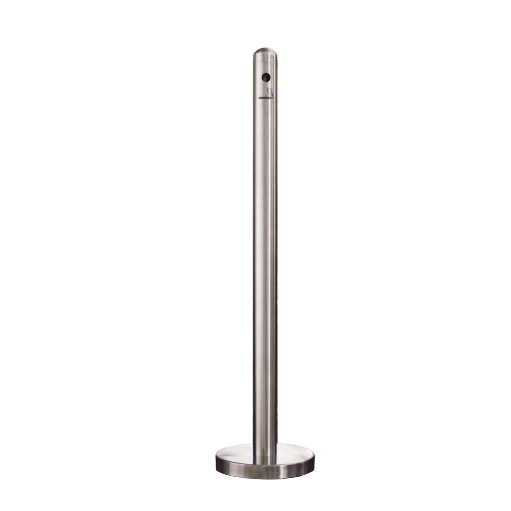 American Metalcraft SPRV1 Pole Cigarette Receptacle - Outdoor Rated