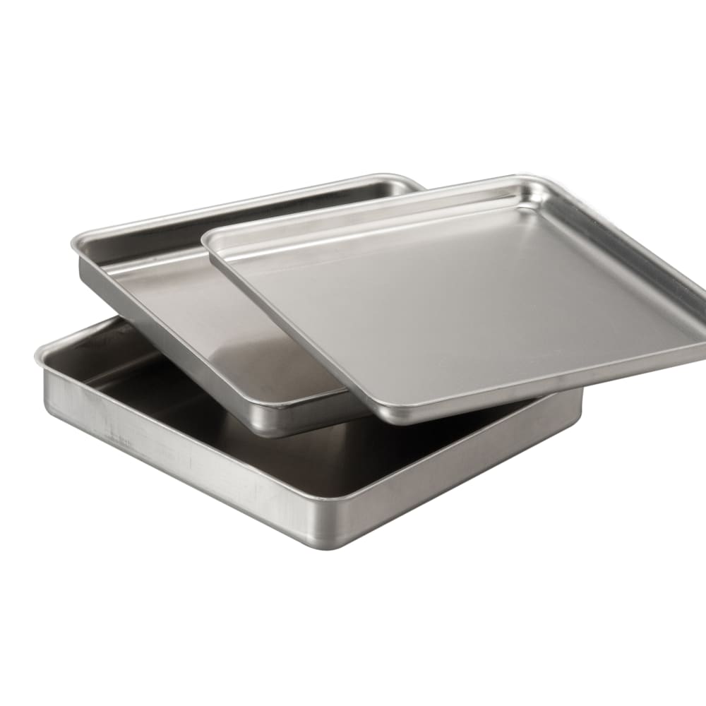 American Metalcraft SQ1210 Straight Sided Deep Dish Pan, 12x12", 1" Deep, Aluminum