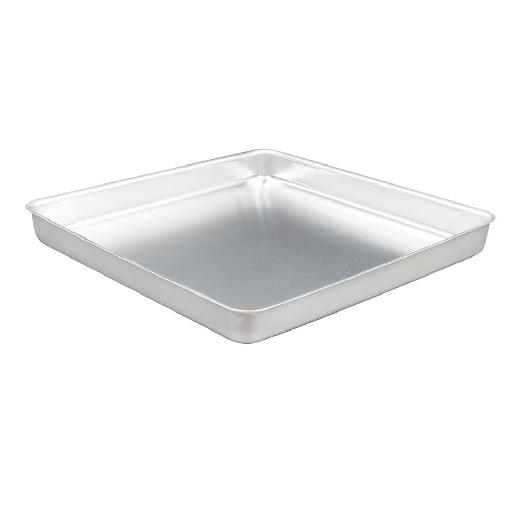 American Metalcraft SQ1620 Straight Sided Deep Dish Pan, 16x16", 2" Deep, Aluminum
