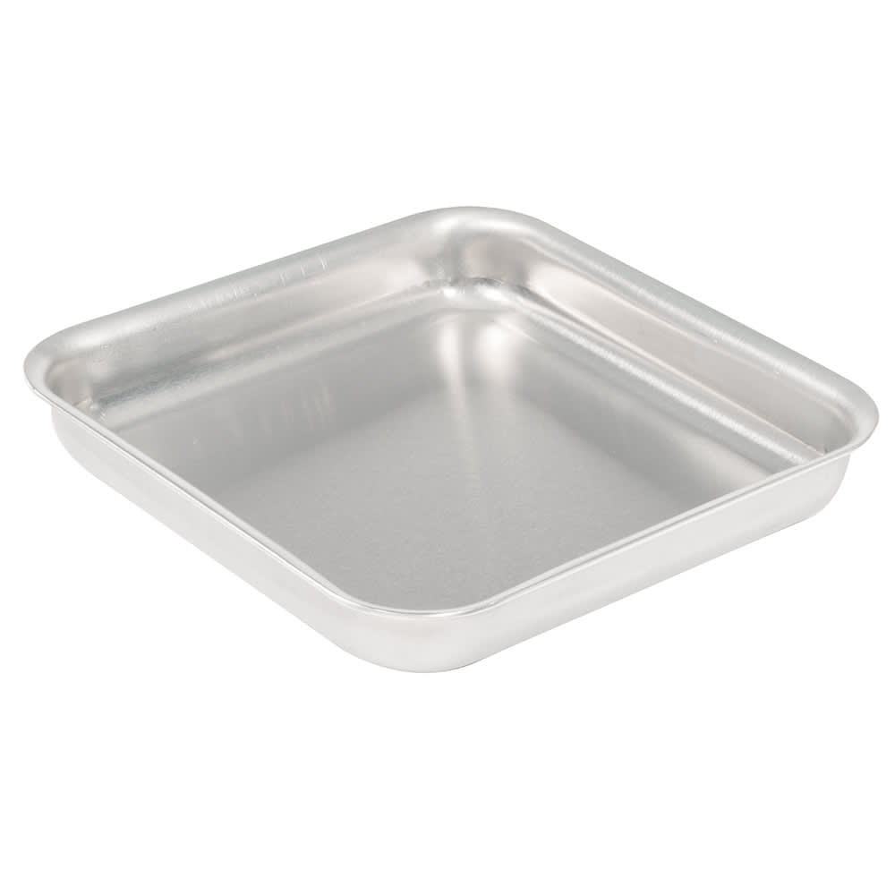 American Metalcraft SQ610 Straight Sided Deep Dish Pan, 6x6", 1" Deep, Aluminum