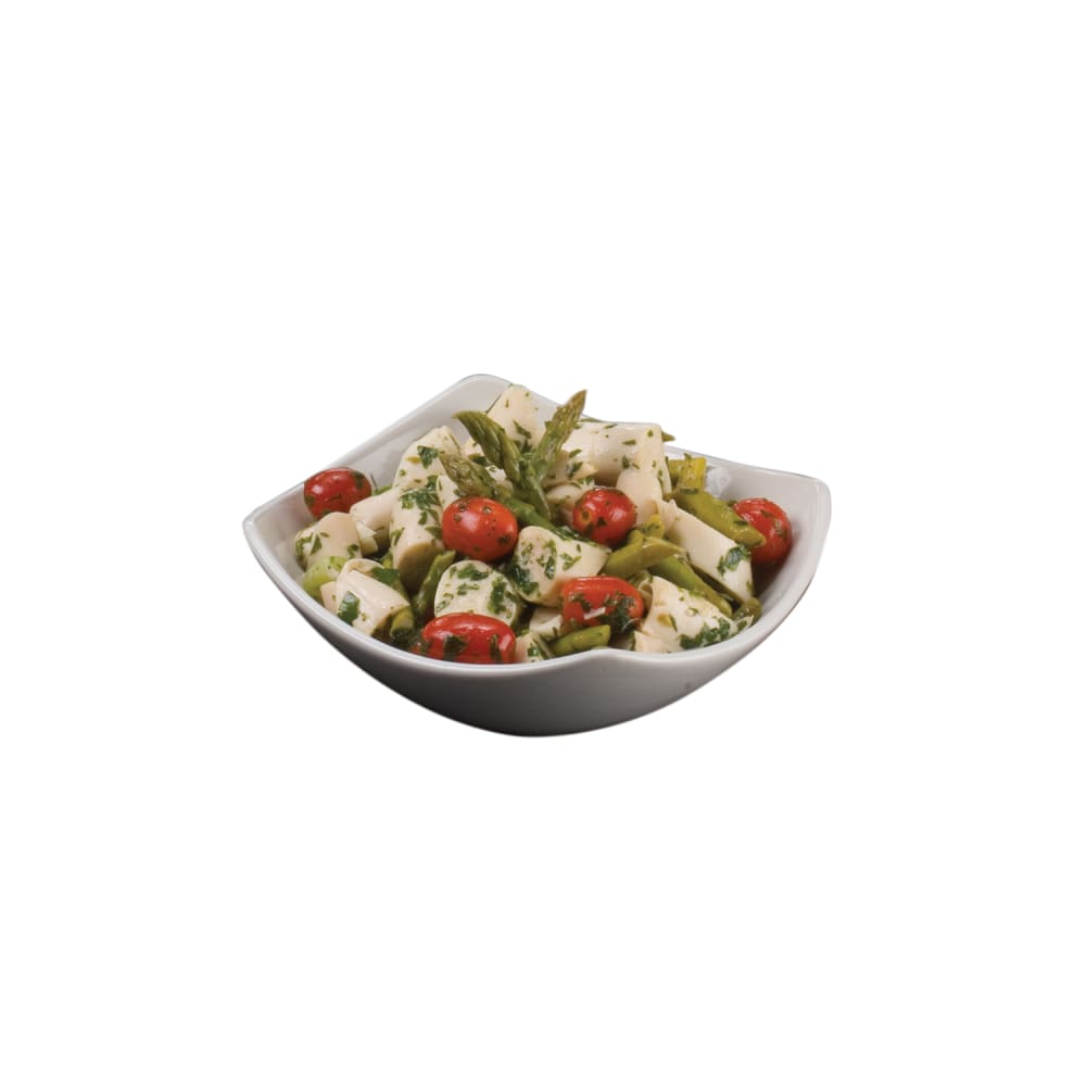 American Metalcraft SQVL712 12" Oval Bowl w/ 37 oz Capacity, Ceramic/White
