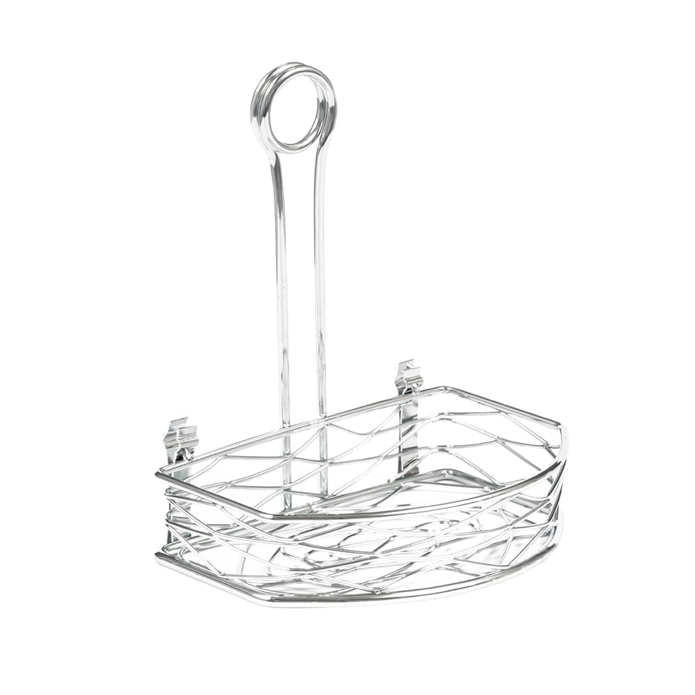 American Metalcraft SRBNC2 Half-Moon Condiment Caddy - Wire, Chrome