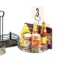 American Metalcraft SRBNC2 Half-Moon Condiment Caddy - Wire, Chrome thumbnail 7
