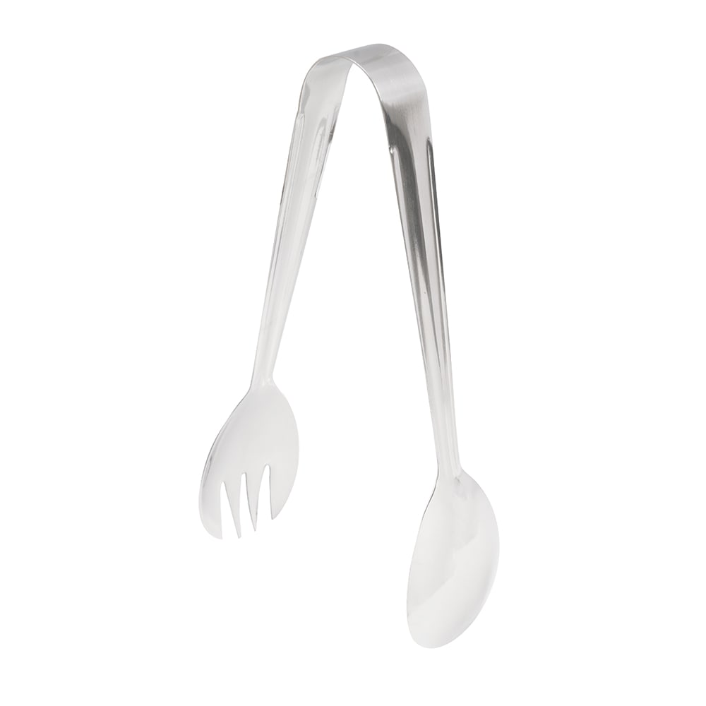American Metalcraft SS782 8" Salad Tongs, Stainless