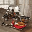 American Metalcraft SSMS9 9" Mussel Server with Cover - Stainless thumbnail 2