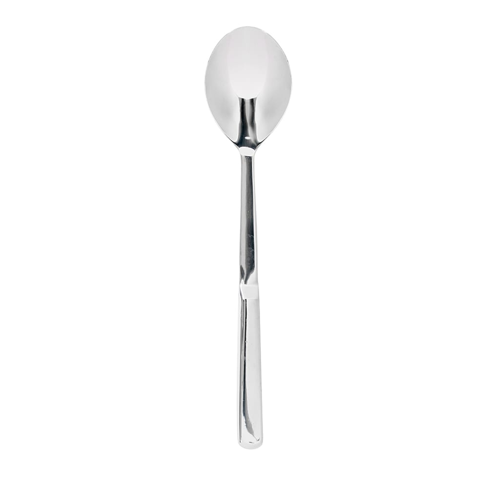American Metalcraft SSP120 12" Solid Spoon w/ Hollow Handle & Grip Design, Mirror/Stainless