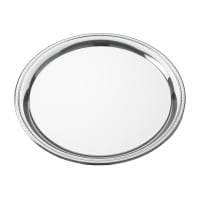 American Metalcraft SST12 12" Round Serving Tray, Stainless thumbnail 3