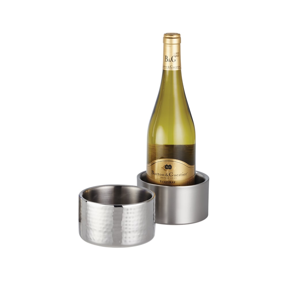 American Metalcraft SW4 4 3/4" Wine Coaster, Stainless