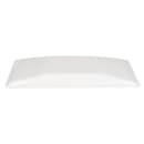 American Metalcraft TRPZ18 18 3/8" x 8 1/8" Trapezoid Serving Platter - Melamine, White thumbnail 5
