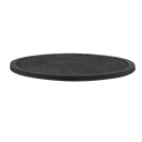 American Metalcraft TRVR675 6 3/4" Round Trivet - Silicone, Black thumbnail 2