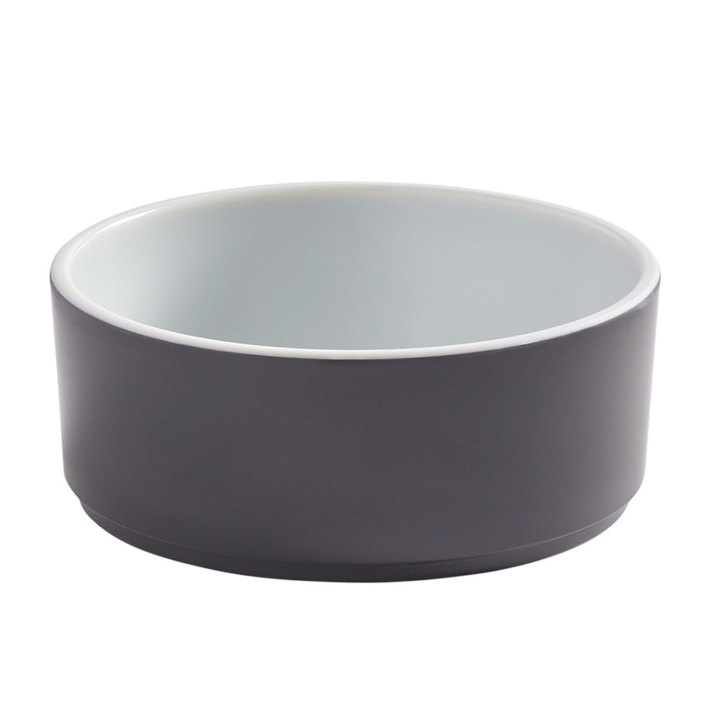 American Metalcraft UBR16GE 16 oz Round Bowl, 5 1/8" Diameter, Melamine, Graphite