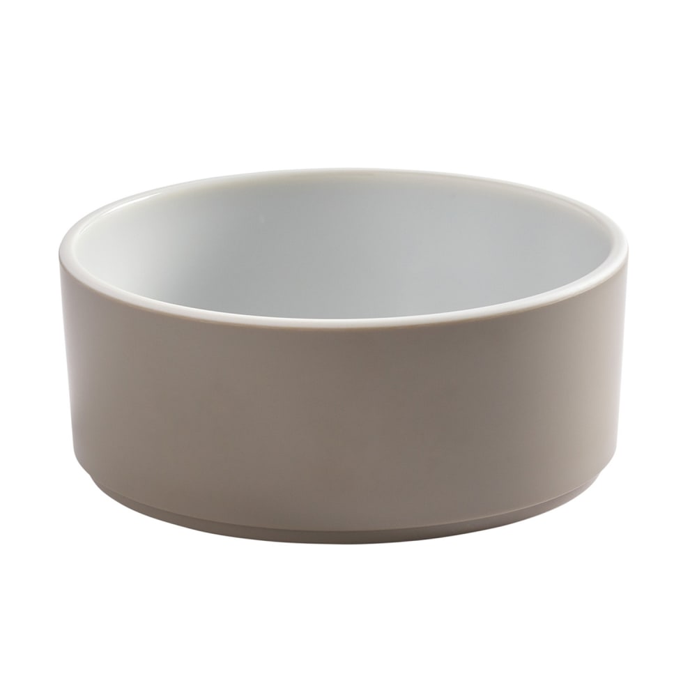 American Metalcraft UBR32MO 32 oz Round Bowl, 6 1/4" Diameter, Melamine, Mocha