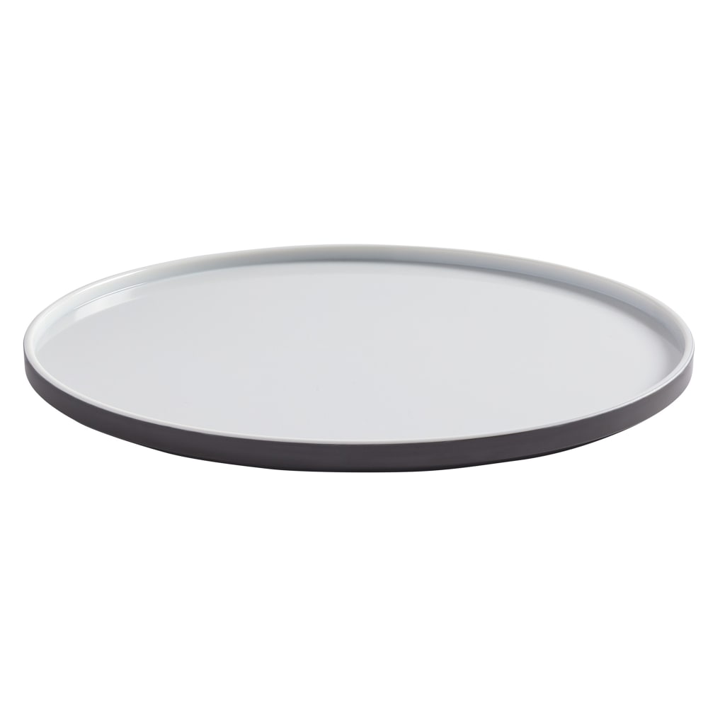American Metalcraft UPR11GE 11" Round Melamine Plate, Graphite