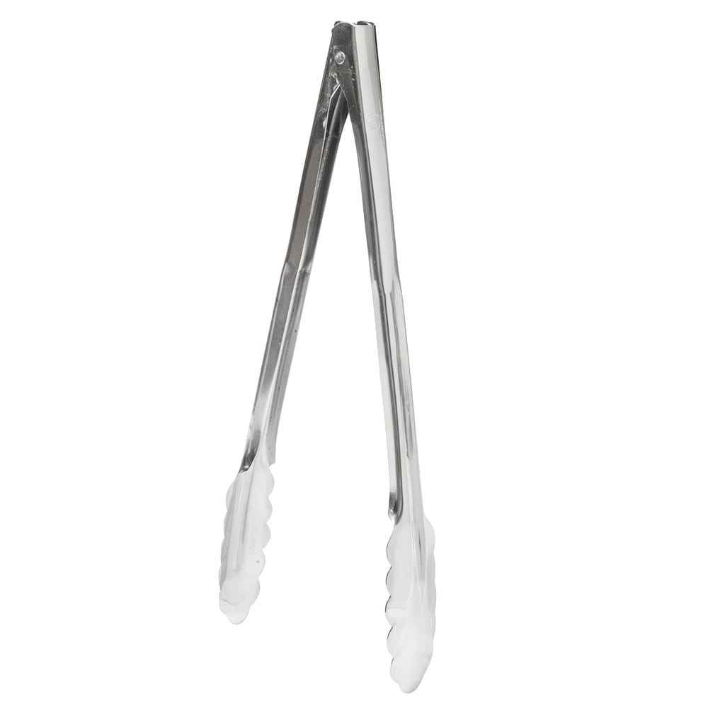 American Metalcraft UT1200 12"L Stainless Utility Tongs