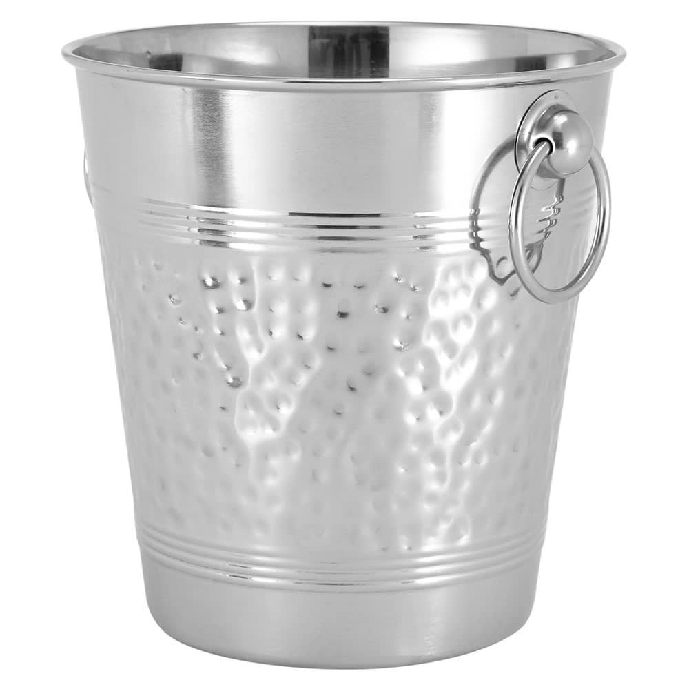 American Metalcraft WB9 8 1/2" Wine Bucket - Stainless Steel, Hammered Finish
