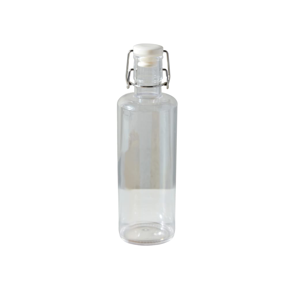 American Metalcraft WBC36 36 oz Water Bottle w/ Lid - Plastic, Clear