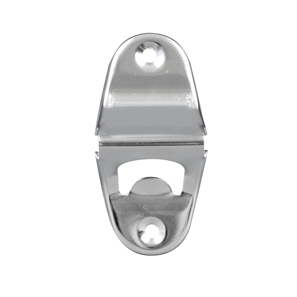 American Metalcraft WBO3 3 7/8" Wall Mounted Bottle Opener, Steel