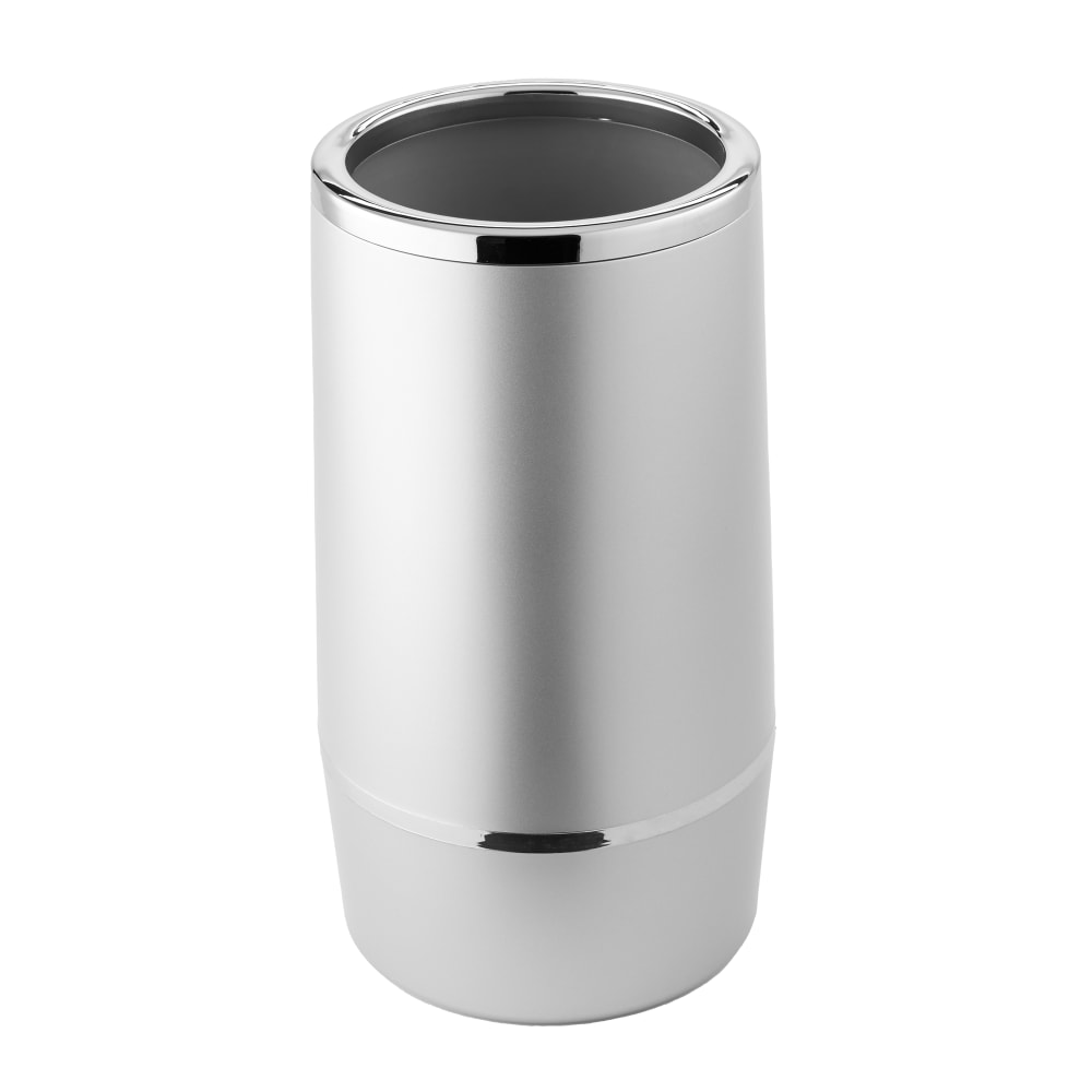 American Metalcraft WCFS462 9" Double Walled Wine Cooler - Acrylic, Frosted Silver