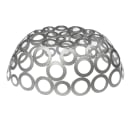 American Metalcraft WCW69 Oval Basket w/ Ring Design, Silver thumbnail 5