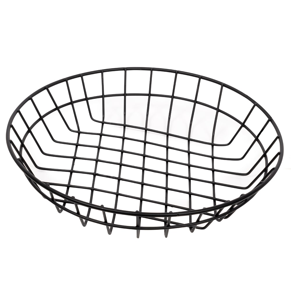 American Metalcraft WIB100 10" Wire Basket, Black