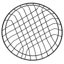 American Metalcraft WIB100 10" Wire Basket, Black thumbnail 3