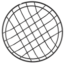 American Metalcraft WIB80 8" Wire Basket, Black thumbnail 3