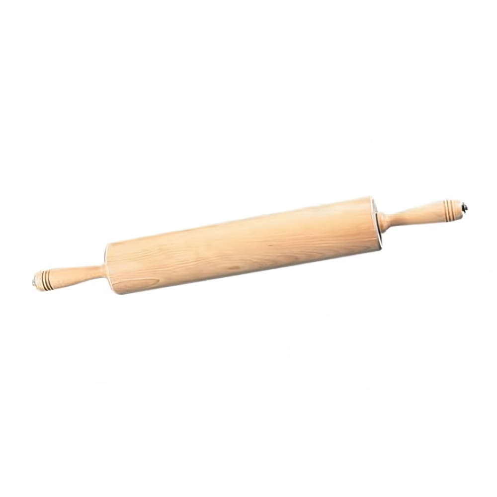 American Metalcraft WRPC5715 15" Rolling Pin w/ 2 3/4" Barrel, Wood